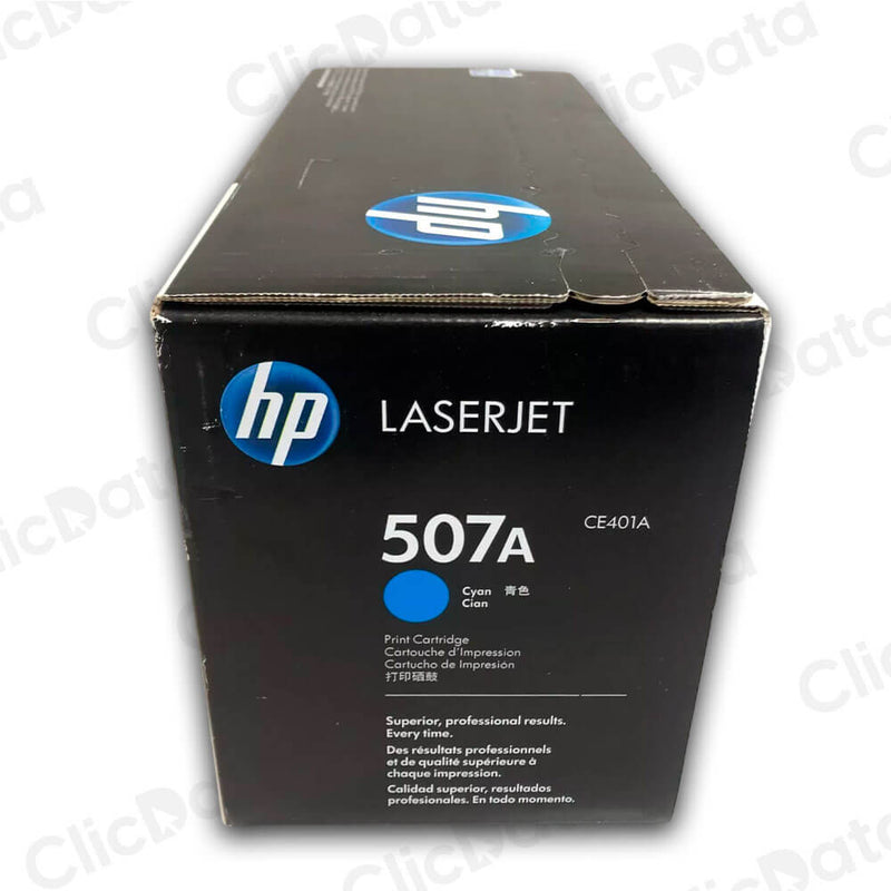 Toner Hp 507A Cyan Ce401A 6,000 Pág. M551n, M575dn Original