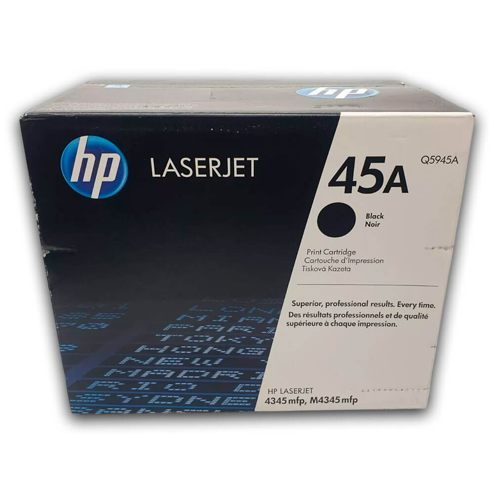 Toner HP 45A Negro Q5945A 18,000 Pág. LaserJet 4345 Original