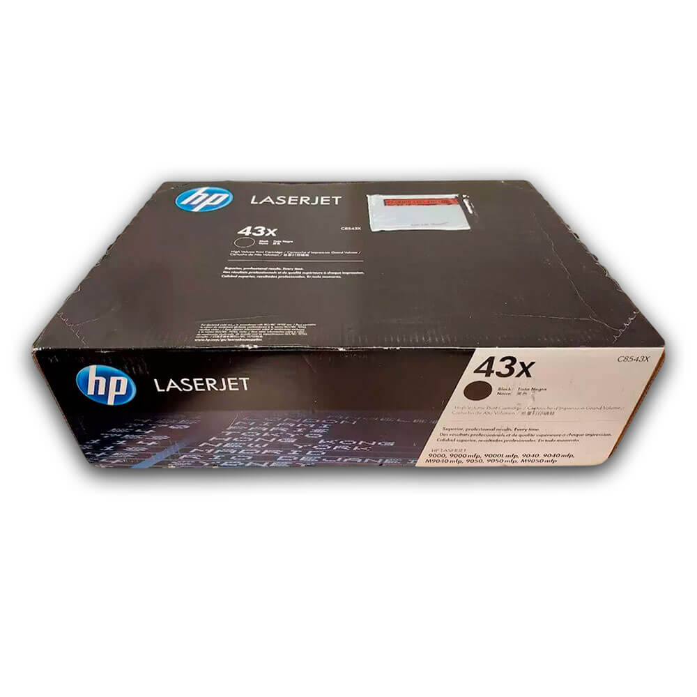 Toner HP 43X Negro C8543X 30,000 Pág. 9000, 9040 Original