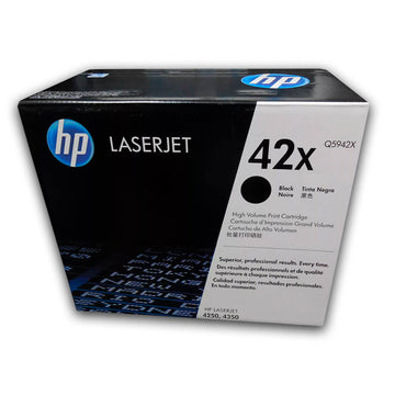Toner Hp 42X Black Q5942X 20,000 Pág. 4240n, 4250dtn Original
