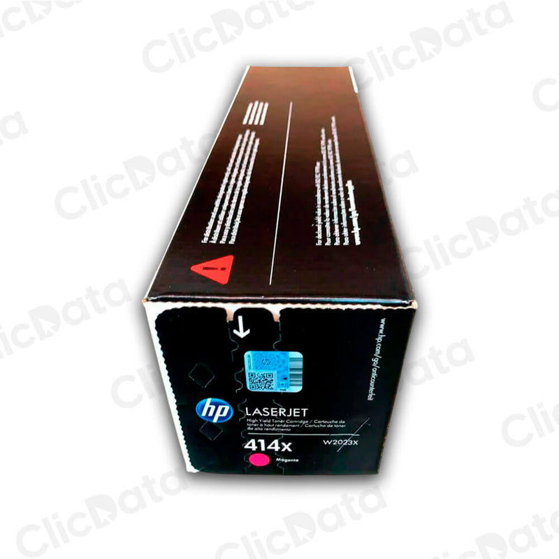 Toner Hp 414X Magenta W2023X 6,000 Pág. M479fdw, M454dw Original
