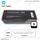 Toner Hp 414X Black W2020X 7,500 Pág. M479fdw, M454dw Original