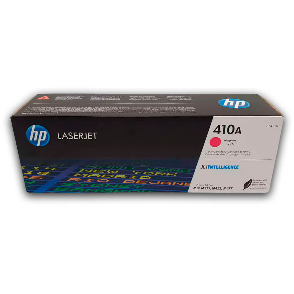 Toner Hp 410A Magenta CF413A 2,300 Pág. M452n, M477f Original