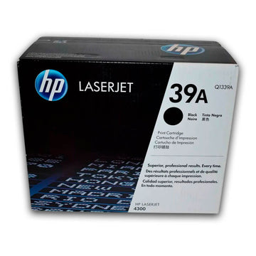 Toner Hp 39A Negro Q1339A 18,000 Pág. 4300, 4300DTN Original