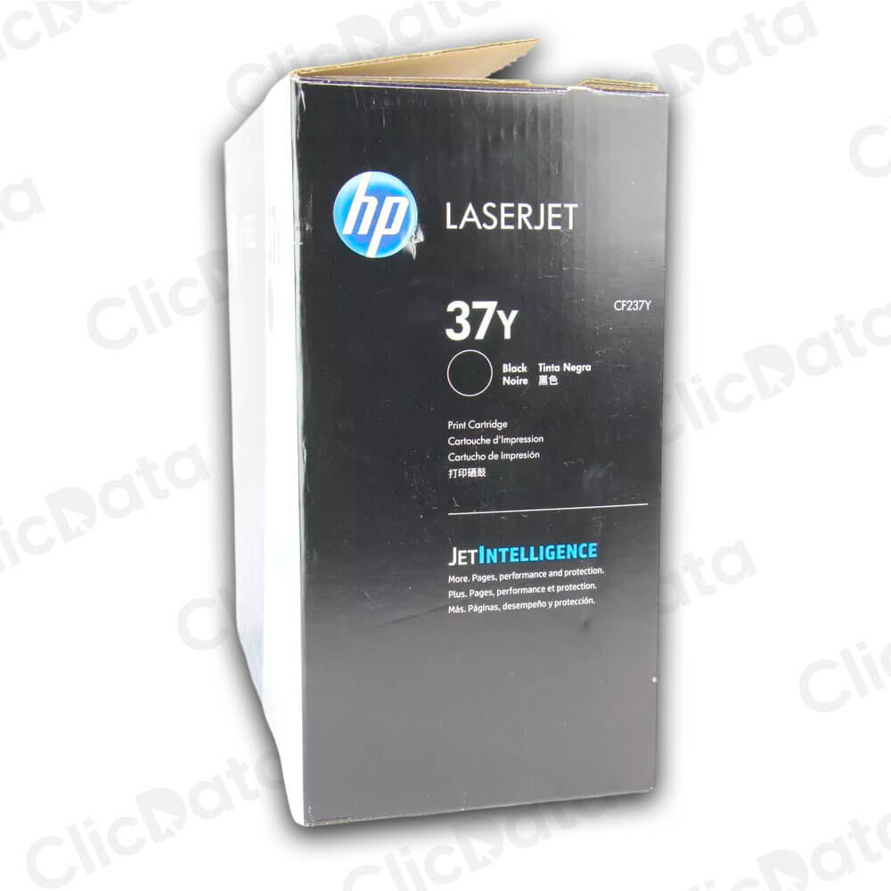 Toner Hp 37Y Negro Cf237Y 41,000 Pág. M631dn, M607n Original