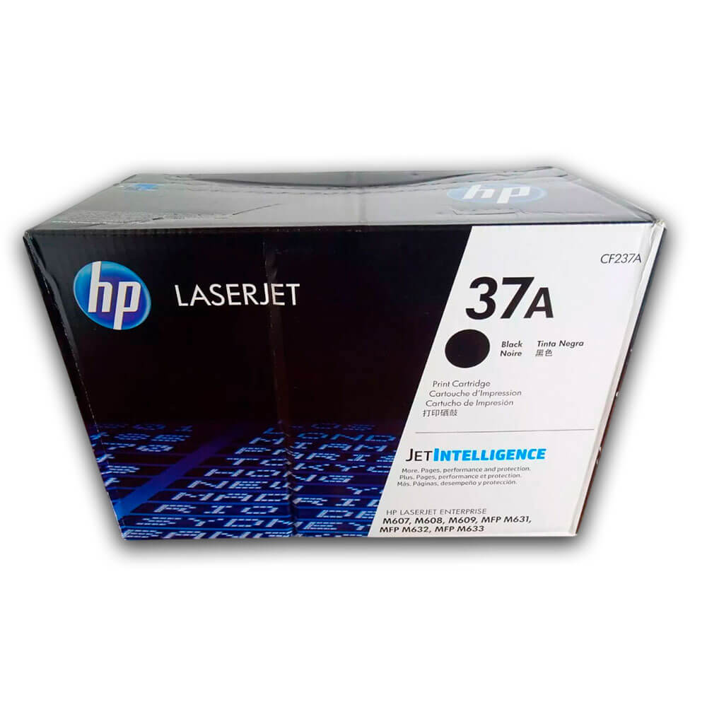 Toner Hp 37A Negro Cf237A 11,000 Pág. M632h, M631dn Original