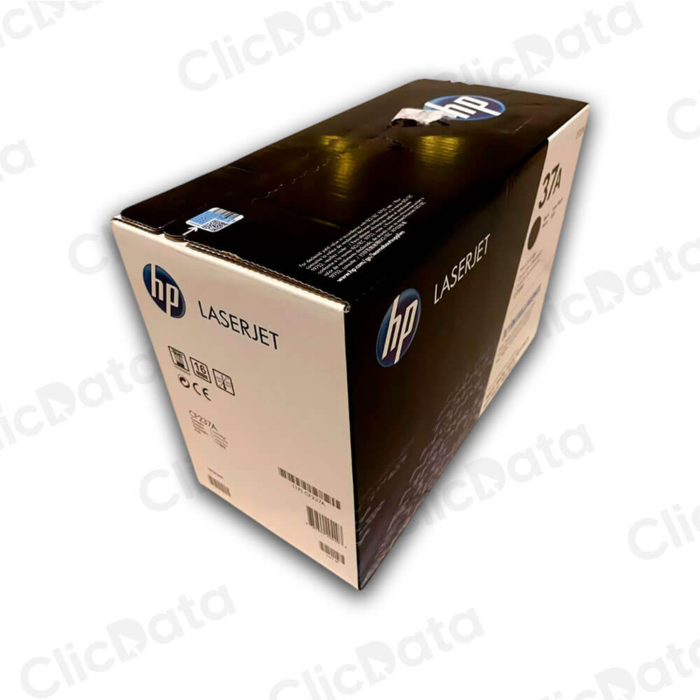 Toner Hp 37A Negro Cf237A 11,000 Pág. M632h, M631dn Original