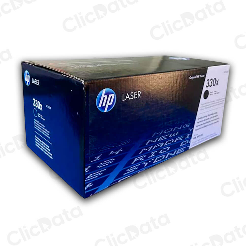 Tóner Hp 330X Negro W1330X 15,000 Pág. 408dn, 432fdn Original
