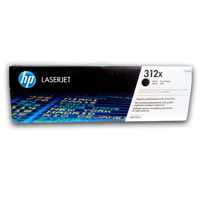 Toner Hp 312X Negro Cf380X 4,400 Pág. M476nw, Pro 400 Original