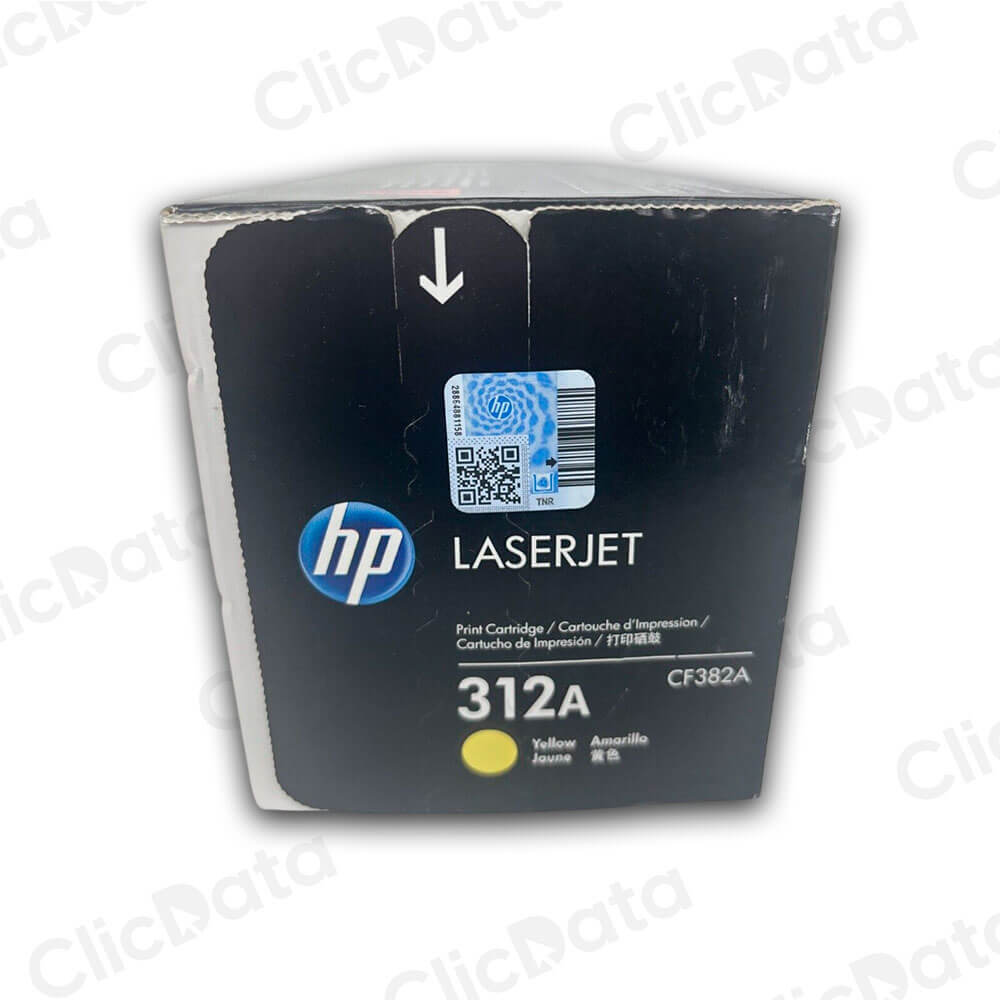 Toner Hp 312A Yellow Cf382A 2,700 Pág. M476dn Original