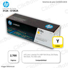 Toner Hp 312A Yellow Cf382A 2,700 Pág. M476dn Original