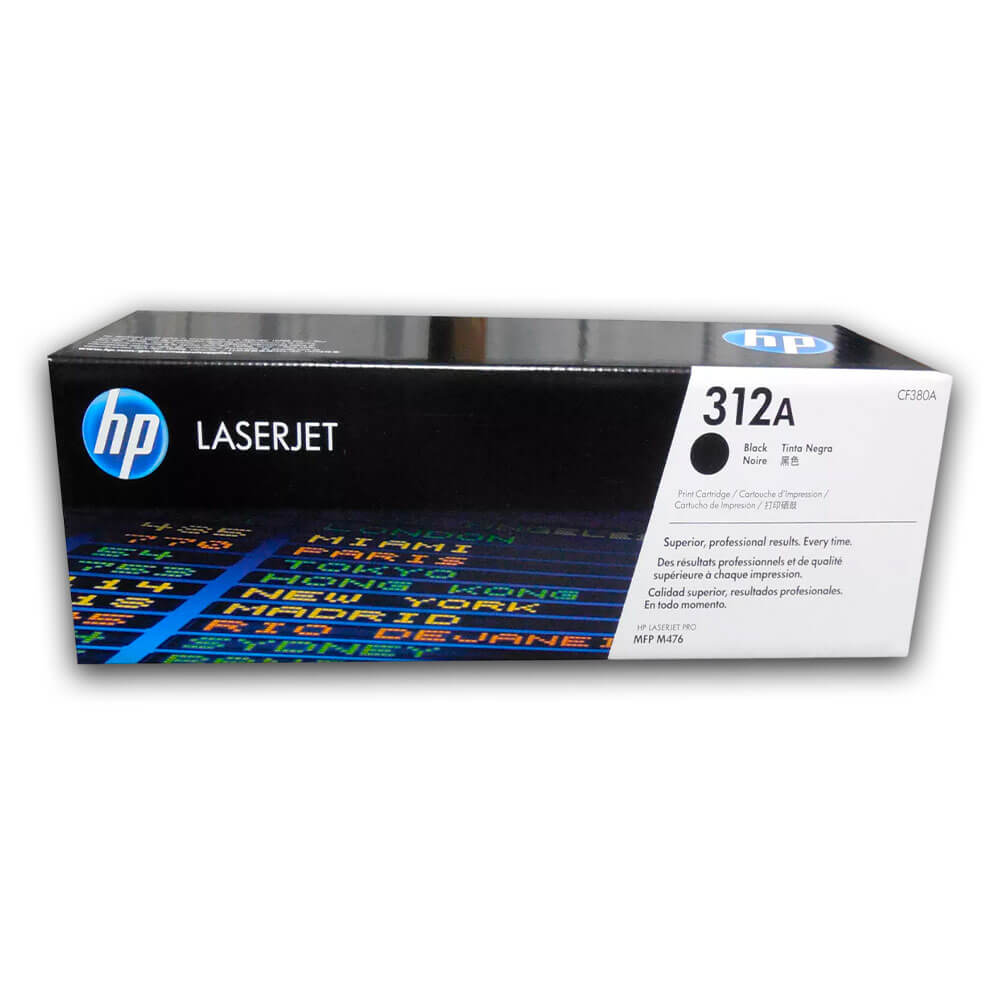 Toner Hp 312A Negro Cf380A 2,400 Pág. M476dn, Pro 400 Original