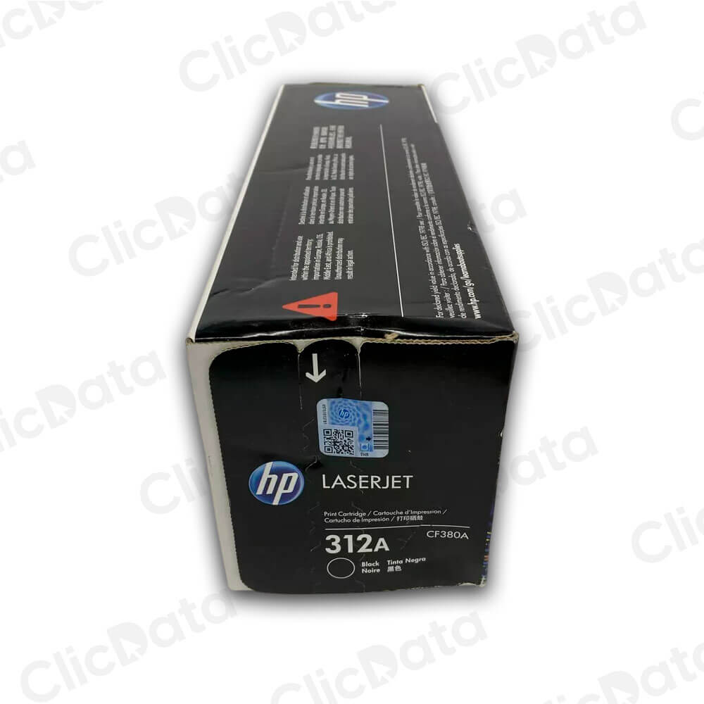 Toner Hp 312A Negro Cf380A 2,400 Pág. M476dn, Pro 400 Original