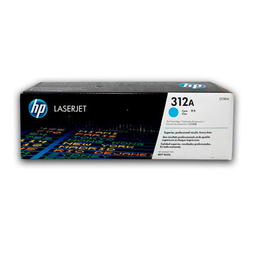 Toner Hp 312A Cyan Cf381A 2,700 Pág. M476nw, pro 400 Original