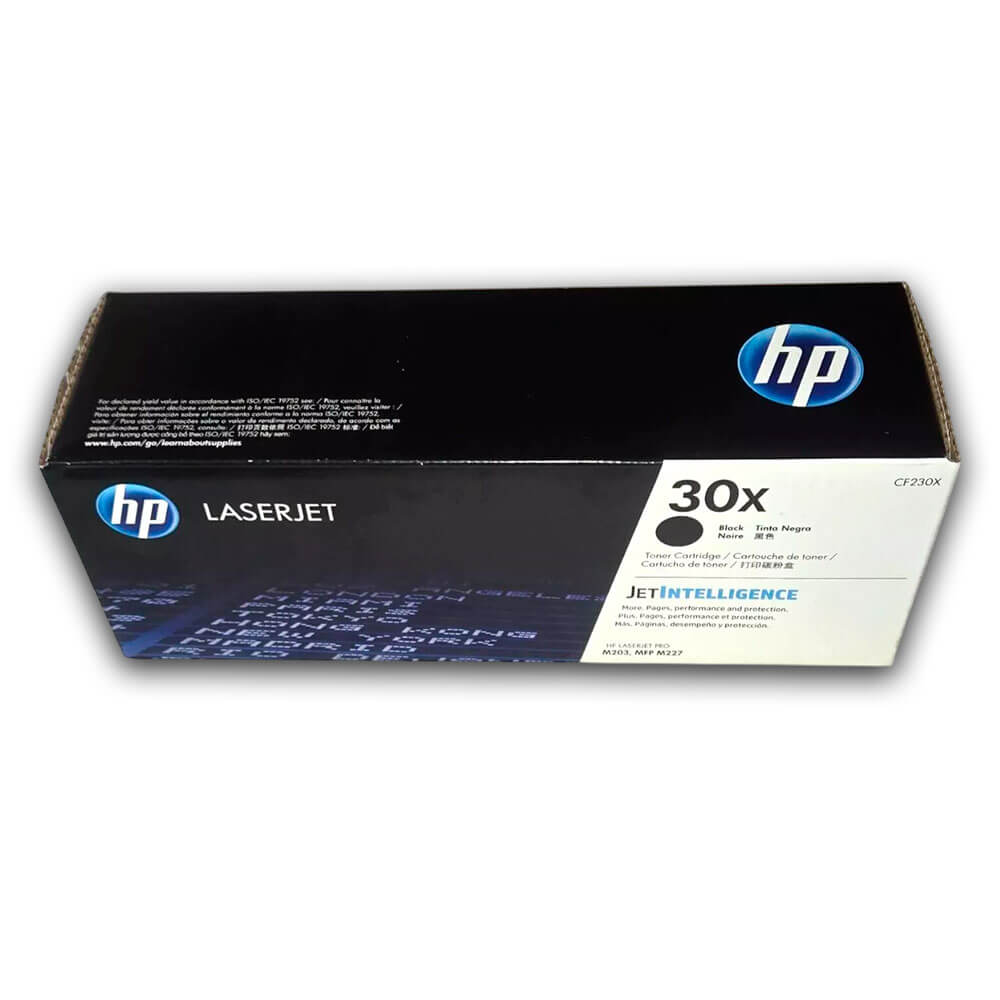 Toner HP 30X Negro CF230X 3,500 Pág. M203dn, M227fdw Original
