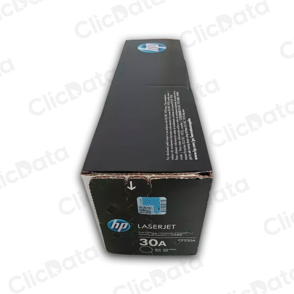 Toner Hp 30A Negro Cf230A 1,600 Pág. M203dn, M227fdw Original