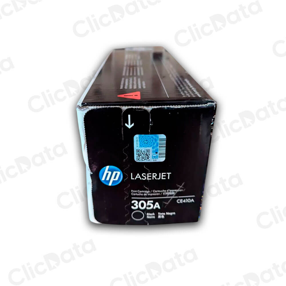 Toner Hp 305A Negro Ce410A 2,200 Pág. M451DW, M475DW Original