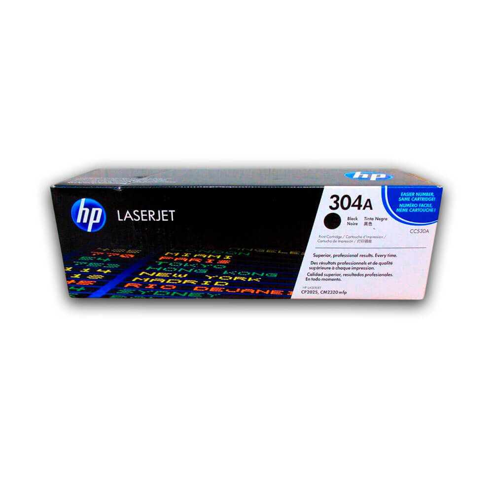 Toner Hp 304A Negro CC530A 3.500 Pág. CP2020, CM2320 Original