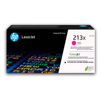 Toner Hp 213X Magenta W2133X 6,000 Pág. 5700, 6800, X677 Original
