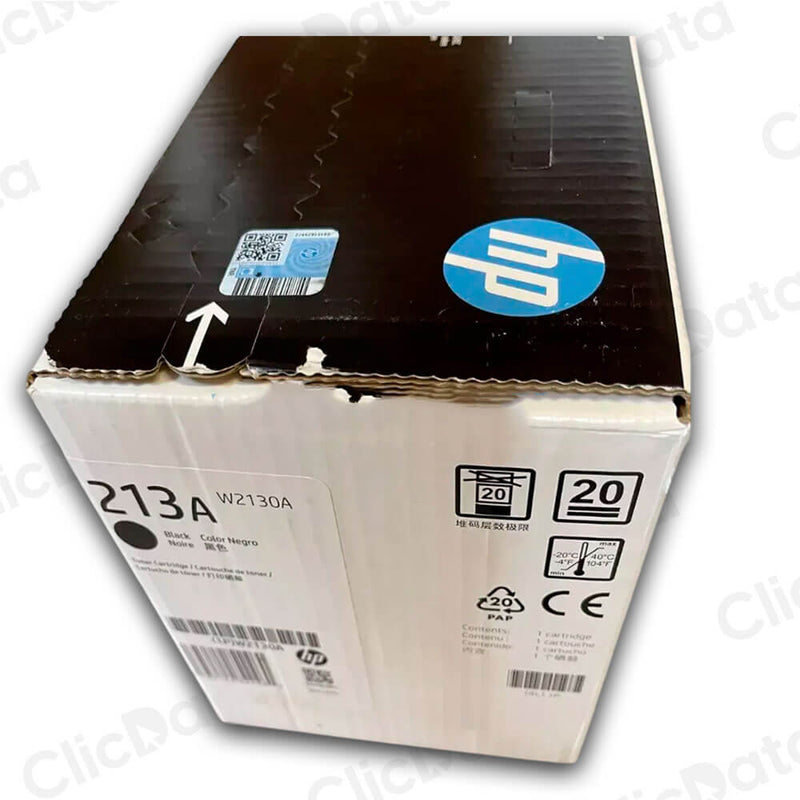 Toner Hp 213A Black W2130A 3,500 Pág. M578z, M578dn Original