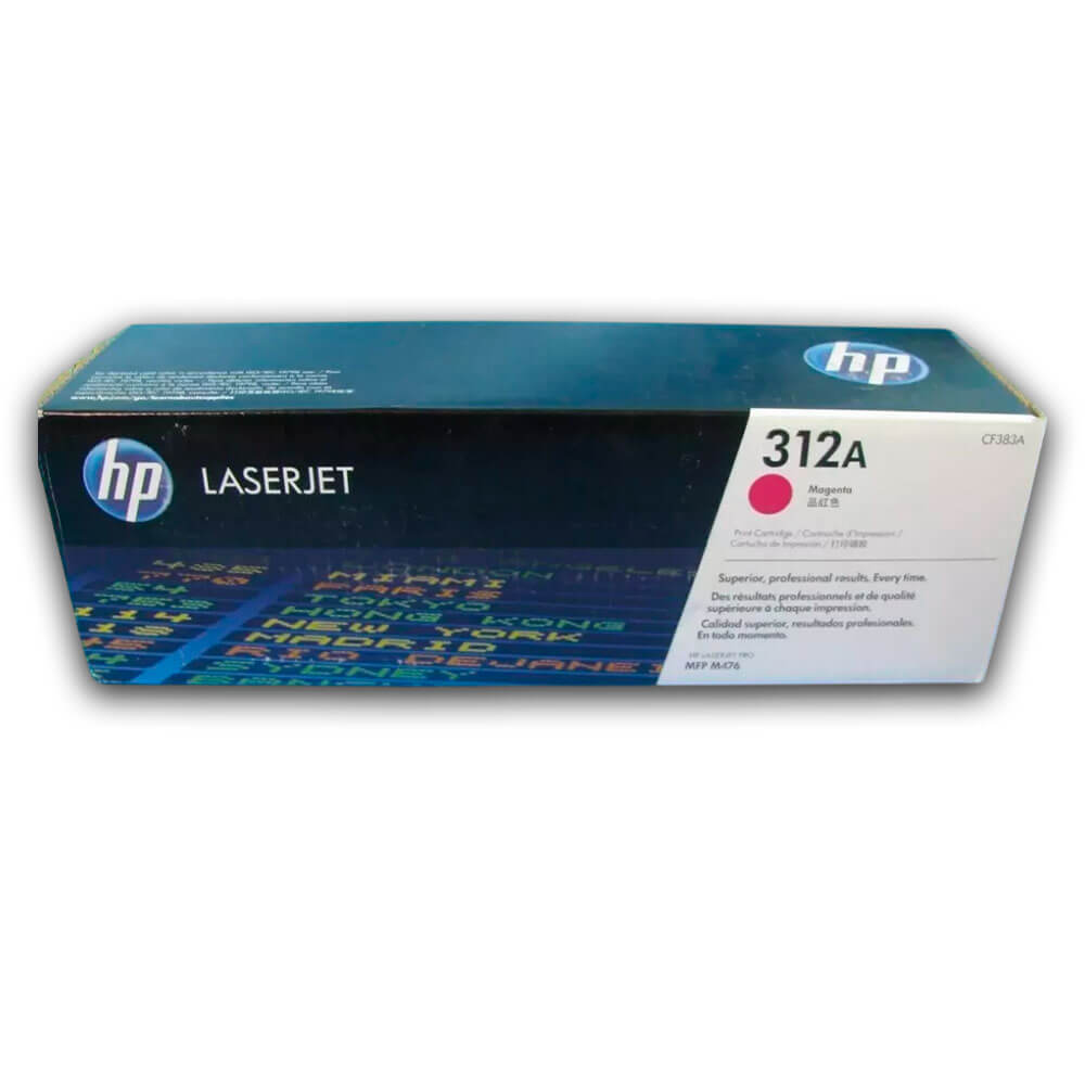 Toner Hp 312A Magenta Cf383A 2,700 Pág. M476dn, Pro 400 Original