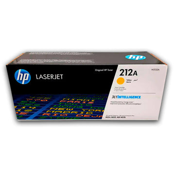 Toner Hp 212A Yellow W2122A 4,500 Pág. M554dn, M578dn Original