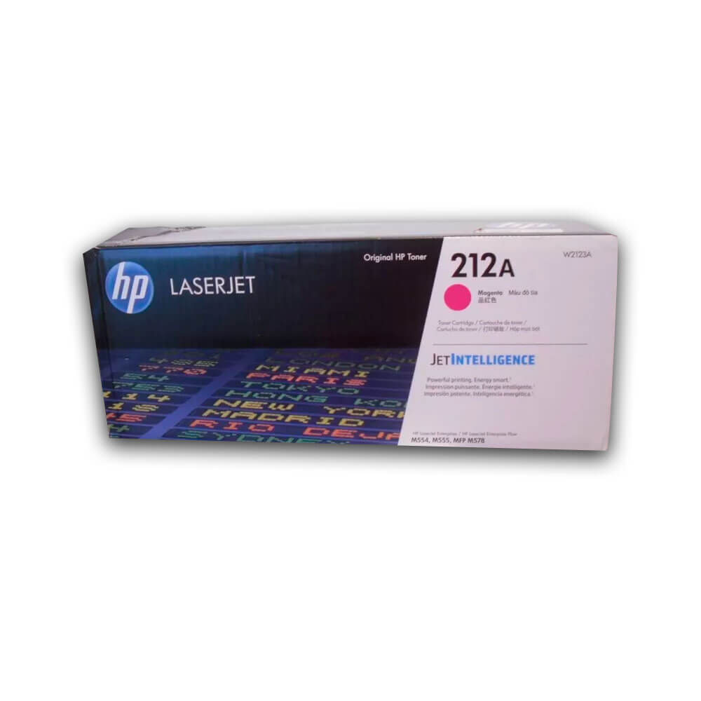 Toner Hp 212A Magenta W2123A 4,500 Pág. M554dn, M578dn Original