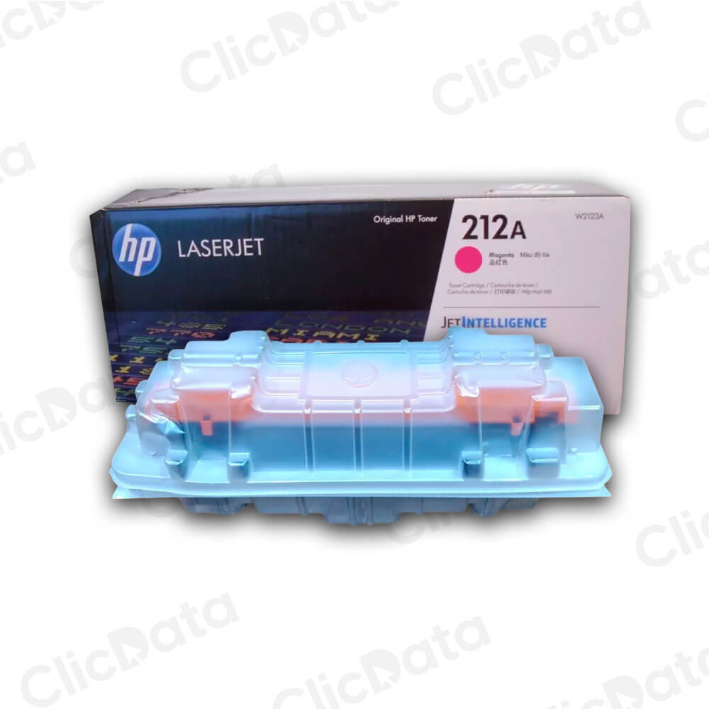 Toner Hp 212A Magenta W2123A 4,500 Pág. M554dn, M578dn Original