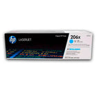 Toner HP 206X Cyan W2111X 2.450 Pág. M283cdw, M255dw Original