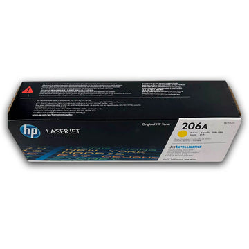 Toner Hp 206A Yellow W2112A 1,250 Pág. M283fdw, M255 Original