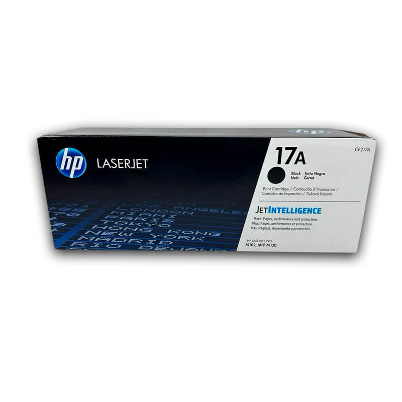 Toner HP 17A Negro CF217A 1,600 Pág. LaserJet M102, M130 Original