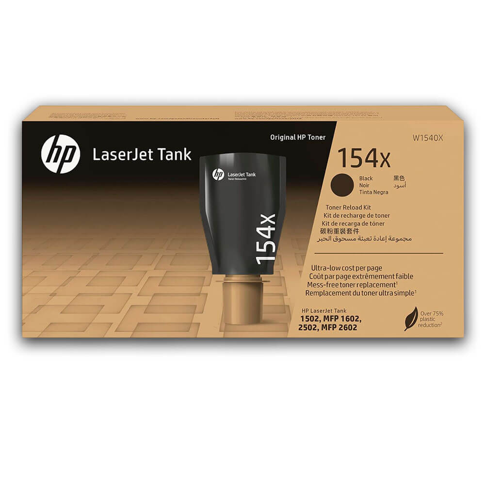 Toner HP 154X Negro W1540X 5,000 Pág. 1602a, 2602dn Original