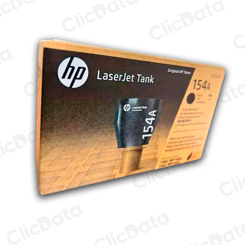 Toner HP 154A Negro W1540A 2,500 Pág. 1602a, 2602dn Original