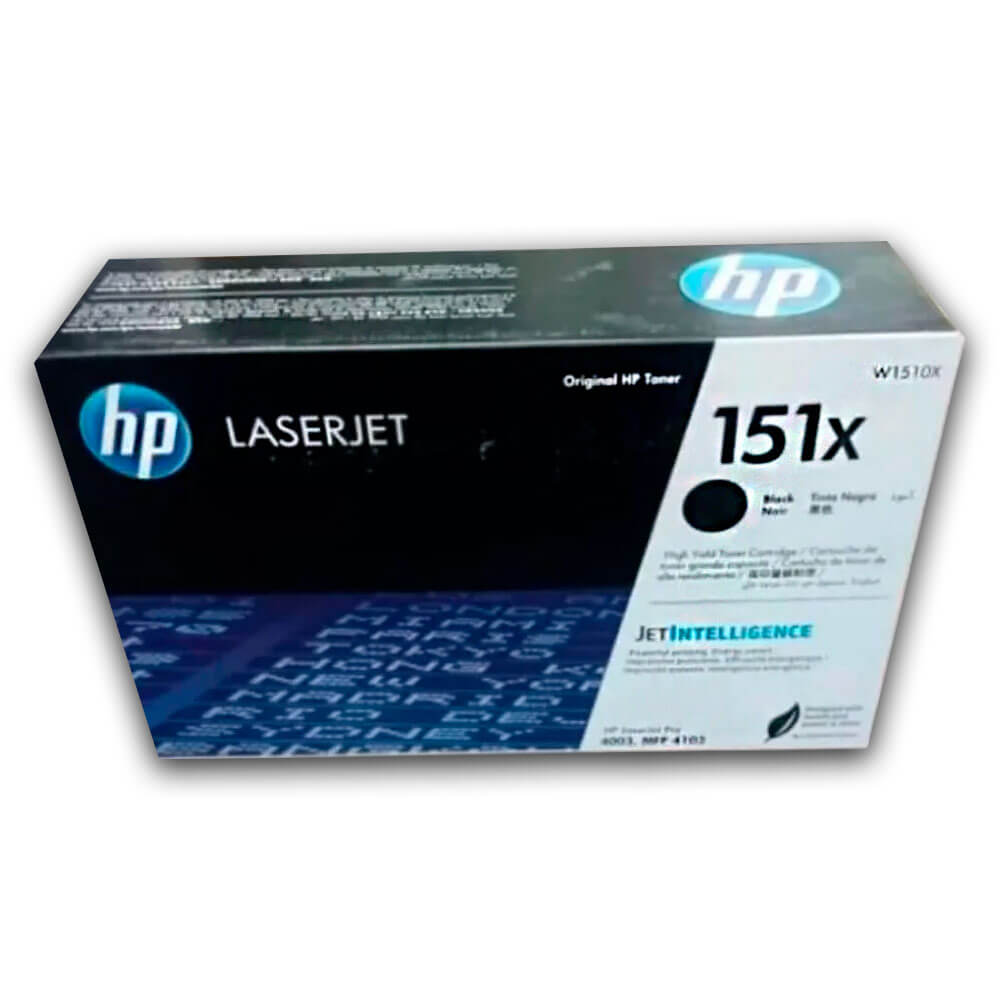 Toner HP 151X Negro W1510X 9,700 Pág. 4103Fdn, 4003n Original