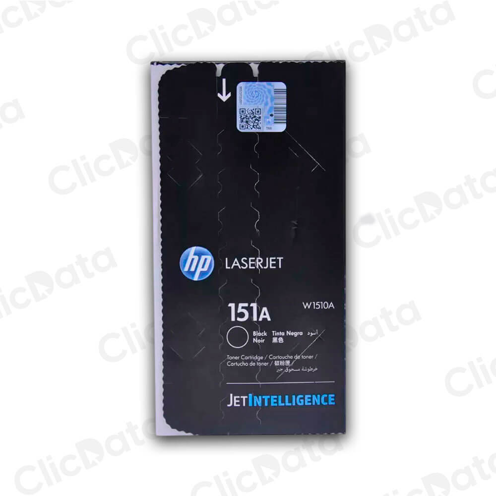 Toner Hp 151A Negro W1510A 3,050 Pág. 4103Fdn, 4003n Original