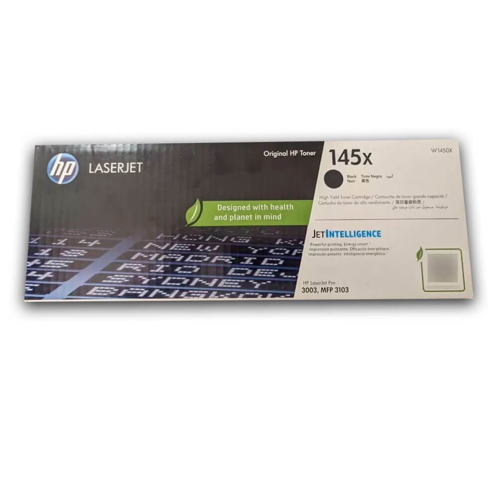 Toner Hp 145X Negro W1450X 3,800 Pág. 3108fdw, 3008dn Original