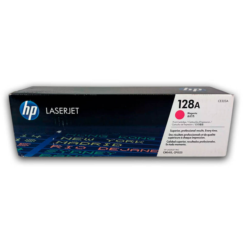 Toner Hp 128A Magenta CE323A 1,300 Pág. CP1525, CM1410 Original