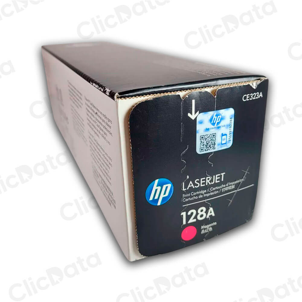 Toner Hp 128A Magenta CE323A 1,300 Pág. CP1525, CM1410 Original