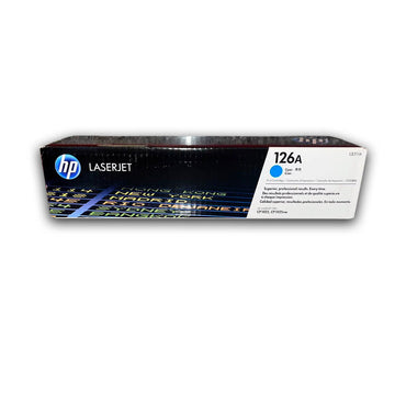 Toner Hp 126A Cyan Ce311A 1,000 Pág CP1025nw, M175nw Original
