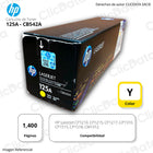 Toner Hp 125A Yellow CB542A 1,400 Pág. CP1515, CP1518 Original
