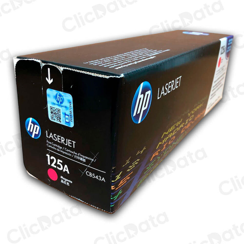 Toner Hp 125A Magenta Cb543A 1,400 Pág. CP1515, CP1518 Original