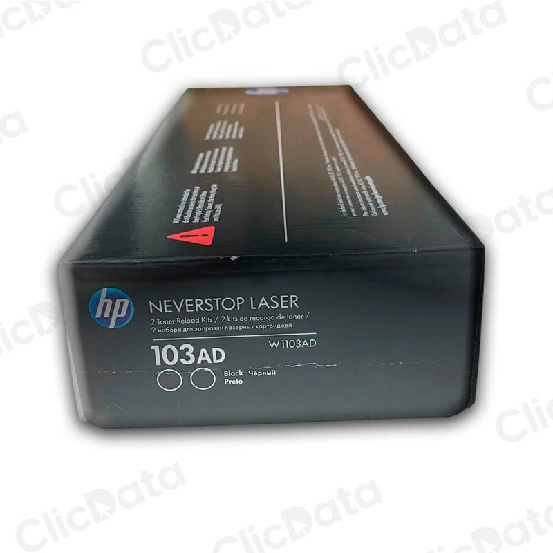 Toner Hp 103AD Negro W1103AD 5,000 Pág. 1000w, 1200w Original