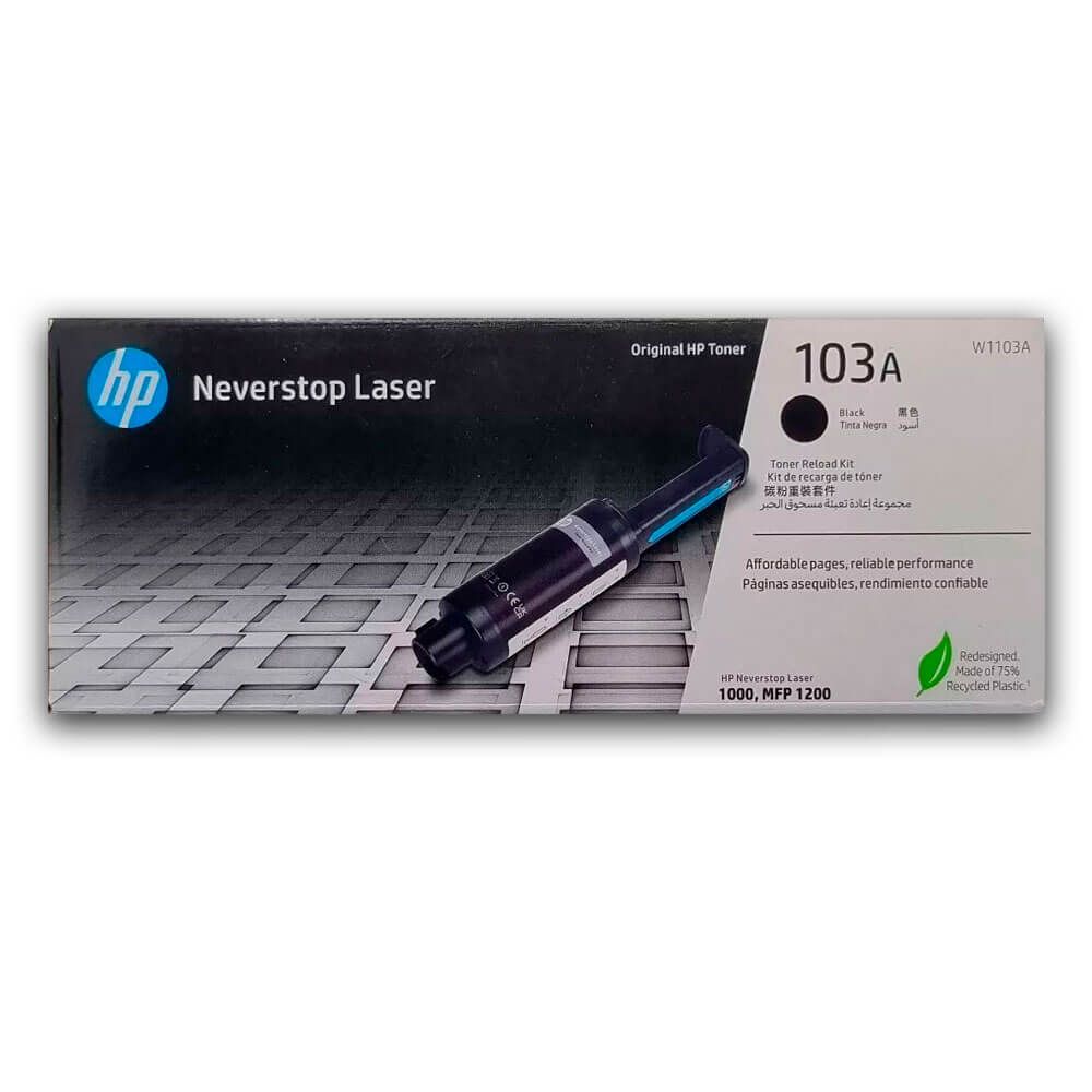 Toner Hp 103A Negro W1103A 2,500 Pág. 1000w, 1200w Original