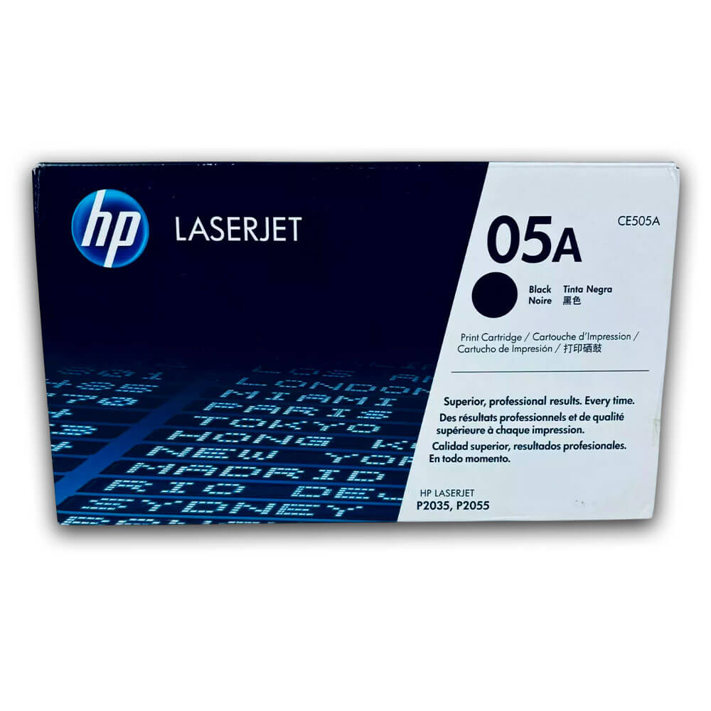 Toner HP 05A Negro CE505A 2,300 Pág. P2030, P2035n Original