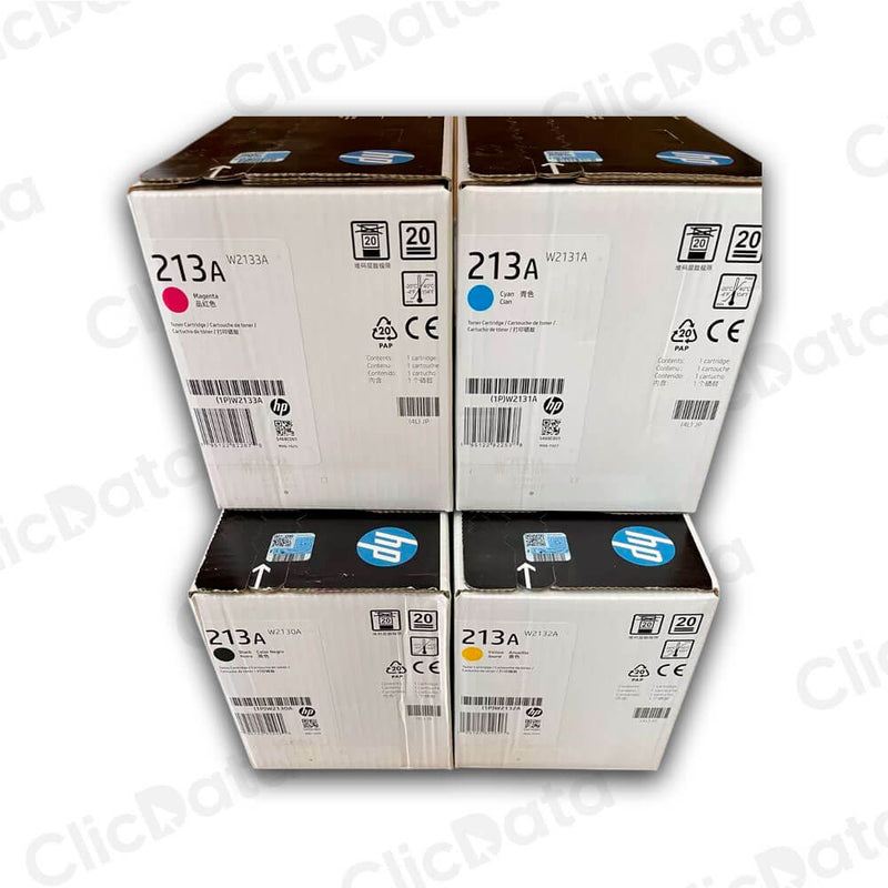 Toner Hp 213A Cyan W2131A 3,000 Pág. Laserjet 5700, 6800 Original