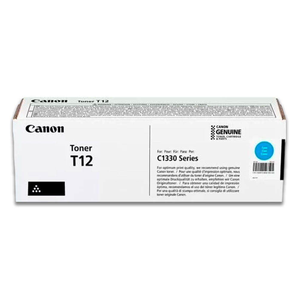 Toner Canon T12 Cyan 5,300 Pág. c1330, C1333i Original