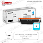 Toner Canon T12 Cyan 5,300 Pág. c1330, C1333i Original