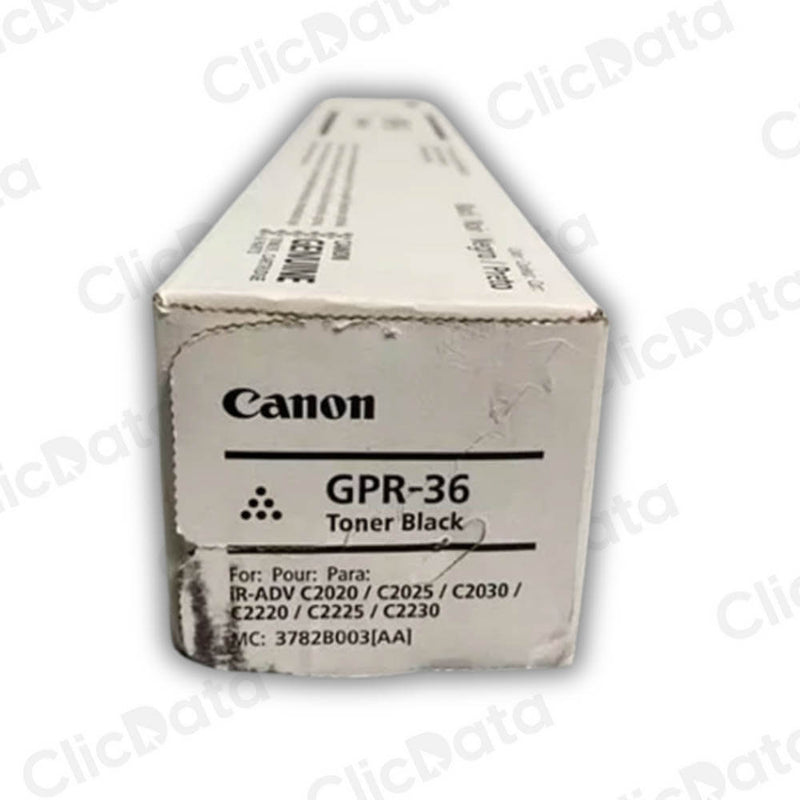 Toner Canon GPR-36 Black 23,000 Pág. C2230, C2225 Original