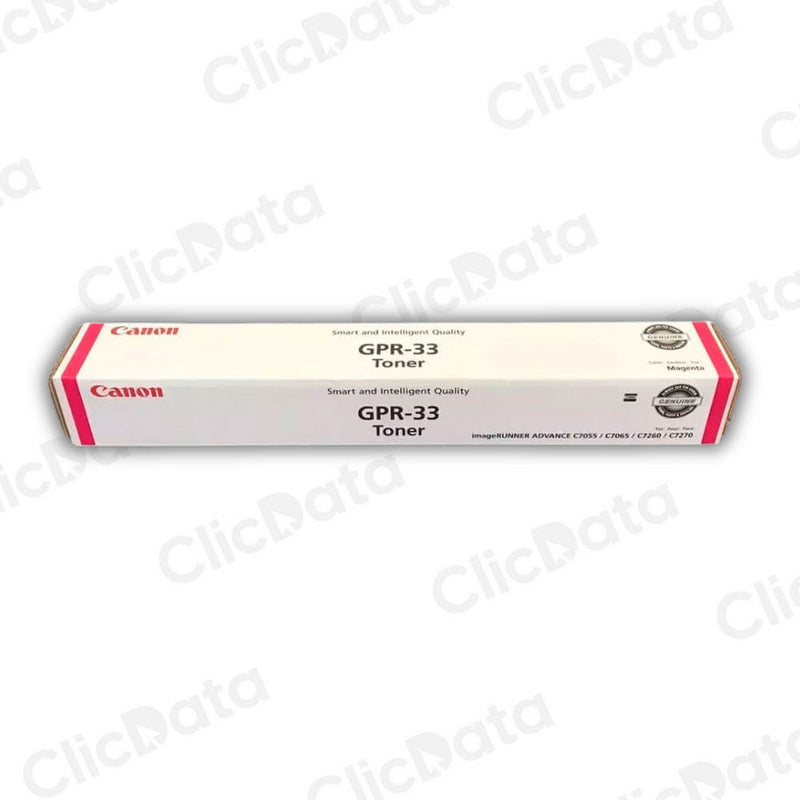 Toner Canon GPR-33 Magenta 52,000 Pág. C7270, C7260 Original