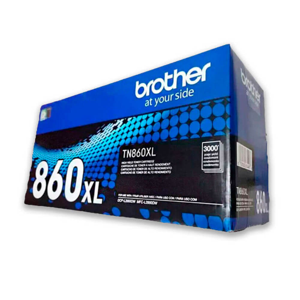 Toner Brother TN 860XL Negro 3,000 Pág. Brother MFC-L2880DW Original